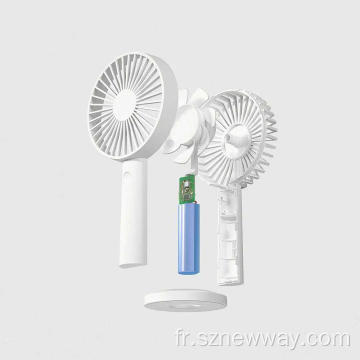 Qualitell ZS6001 Ventilateur de poche trois vitesses de vent